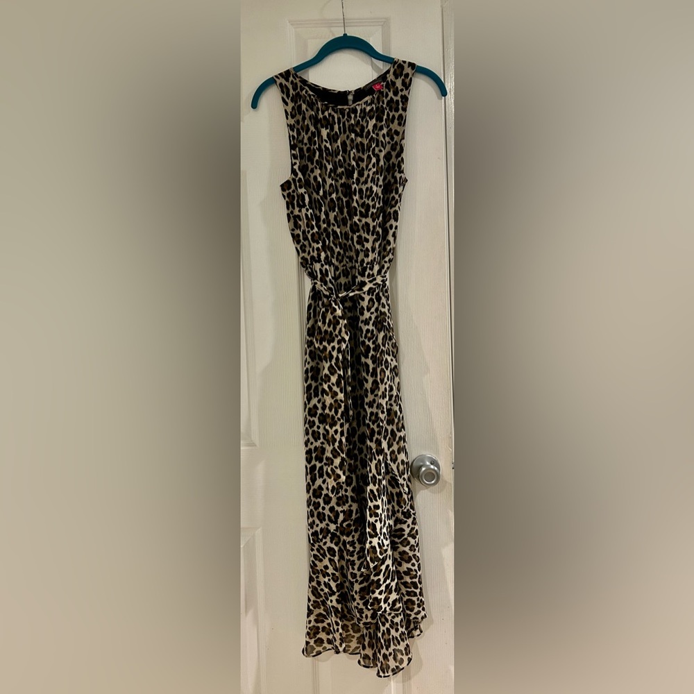 Vince Camuto Leopard Print Dress